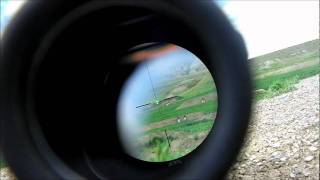 500 METER FIRST PERSON VIEW  AR15 WITH ACOG SCOPE [upl. by Divadnhoj]