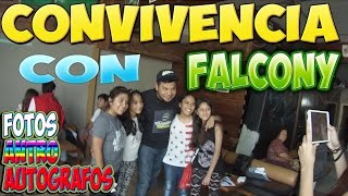 CONVIVENCIA CON FALCONY FANS [upl. by Lesly]