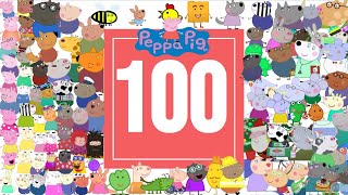 Peppa Pig Song Count to 1100  Learn Counting  Number Song 1 to 100  One To Hundred Maths Lesson [upl. by Rezal]