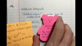 53 Indefinite integrals part 1 [upl. by Ysac]