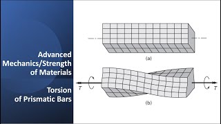 Torsion of Prismatic Bars [upl. by Enimassej]