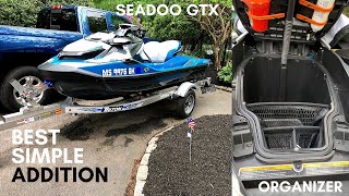 How to Install the Storage Bin Organizer on a SEADOO GTX 2019 [upl. by Couhp141]