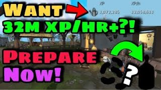 INSANELY FAST FARMING XP 32m XPHR  DXP Preperation  Runescape 3 2022 [upl. by Nnaul665]