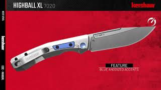 Kershaw Highball XL  Model 7020 [upl. by Peckham468]