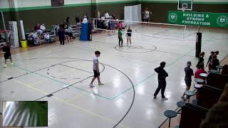 MLS High School Volleyball vs Second Baptist UM [upl. by Rebm]