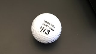 USGA Ball Testing [upl. by Alsworth]