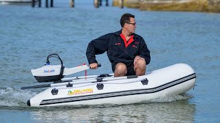 Parsun 3HP Electric Outboard Motor for Inflatable Boats and Dinghies [upl. by Pippo]