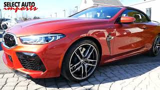 21479 2020 BMW M8 Convertible Motegi Red Metallic Select Auto Imports in Alexandria VA [upl. by Gonsalve234]