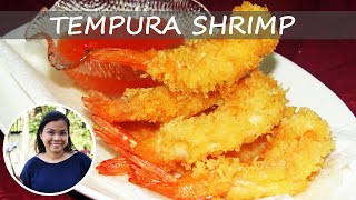 You Wont Believe How Super Crunchy and Easy To Make this Tempura Shrimp Recipe Is [upl. by Enirbas]