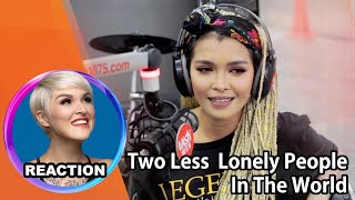 Vocal Coach Reacts to KZ Tandingan  Two Less Lonely People In The World 國外聲樂老師點評 谭定安 kztandingan [upl. by Hareema]