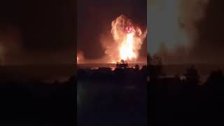 Ukrainian drone attack at Russia arsenal [upl. by Ludie901]