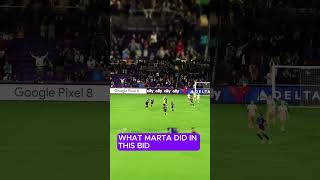 MARTA SCORED THIS INCREDIBLE goal FOR orlandopride shrots shortsvideo soccer [upl. by Channing138]