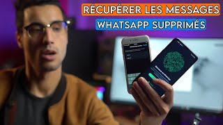 Comment Récupérer les Messages WhatsApp Supprimés sur AndroidiPhone [upl. by Gustin]