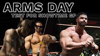 ARMS DAY with GiampaoloCalvaresi BodyBuilding VS Calisthenics [upl. by Eldwun]