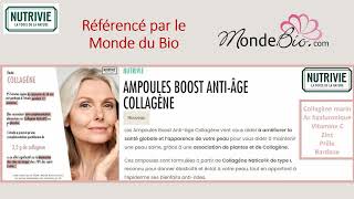 Le Collagène marin Naticol de Nutrivie Boost anti age 20 ampoules buvables [upl. by Tina]