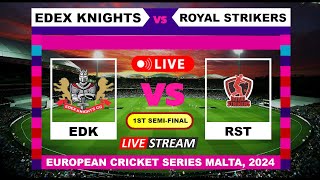 T10 Live  Edex Knights vs Royal Strikers Live Cricket Score amp Commentary [upl. by Pollard868]