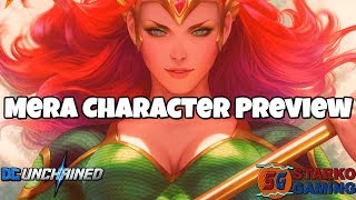 Mera Character Preview  DC Unchained [upl. by Hamil201]