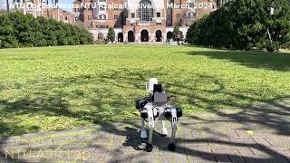 NTU DogBot Meets Azalea Festival at NTU Campus on March 2024 [upl. by Atsirhcal344]