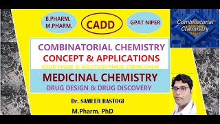 COMBINATORIAL CHEMISTRY CONCEPT amp APPLICATION  SOLID PHASE amp SOLUTION PHASE  B PHARM 6th SEM [upl. by Levy]