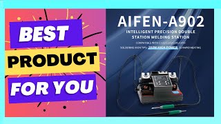 AIFENA902 Intelligent Double Welding Station With C210C115 C245 Electric [upl. by Lorollas]