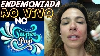 Luciana Gimenez cai Endemoniada  AO VIVO [upl. by Edras307]