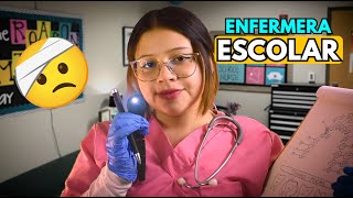 AsSMR 🩺Enfermera Escolar TE EXAMINA 👀 Roleplay Medico [upl. by Lotz]