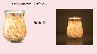 Scentsy UK amp Europe March Warmer amp Fragrance Bar Of The Month 2023  Rainbow Twirl [upl. by Enineg125]