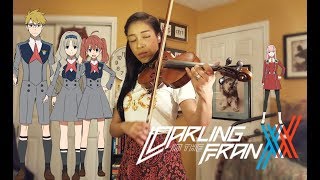 Darling in the FranXX ED  Torikago Violin Cover [upl. by Oicnerolf]