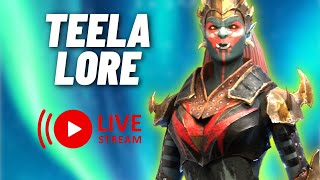 LIVE Teela Goremane LORE  RAID Shadow Legends [upl. by Roter719]