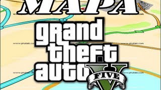 Mapa De GTA 5 Dibujado [upl. by Trev]