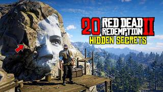 20 Hidden Secrets That Players Missed Hard Version  RDR2 [upl. by Aniteb]