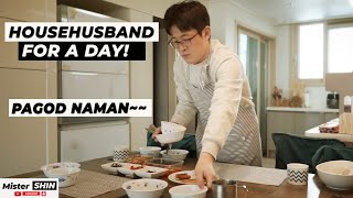 KOREAN BECOMES A HOUSEHUSBAND FOR A DAY  EP 2 [upl. by Adnawed993]