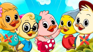 SEIS PATITOS canciones infantiles [upl. by Roux745]