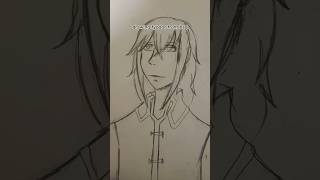 Drawing Fyodor from BSD  Bungo stray dogs  somerandomknyfan  fyodor bsd drawing [upl. by Geiger834]