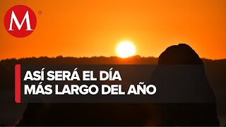 Solsticio de verano 2022 cuándo es el día más largo del año en México [upl. by Erdeid]