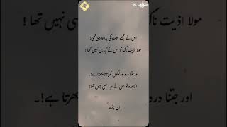 Us nay mujhe maut ki baddua di thi best poetry lines bestpoetrylines [upl. by Shaina]