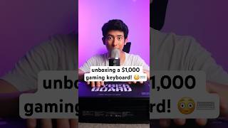 1000 keyboard unboxing 😳⌨️ asmr [upl. by Eltsryk411]