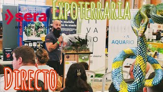 FERIA ANIMALES EXPOTERRARIA en DIRECTO [upl. by Adora]