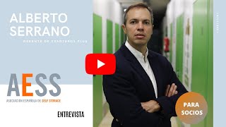 Entrevista a Alberto Serrano líder de Trasteros Plus Self Storage [upl. by Ahsekel]