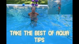 HOW TO TAKE THE BEST OF AQUA WORKOUTS BEST POOL EXERCISES AND TIPS [upl. by Ained939]