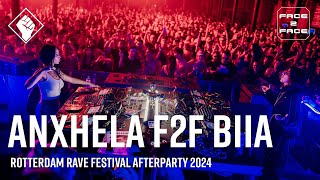 Rotterdam Rave Festival Afterparty 2024 x Face 2 Face  Anxhela F2F BIIA [upl. by Stretch]