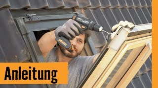 Rollladen nachrüsten am Dachfenster  HORNBACH Meisterschmiede [upl. by Yramanna285]