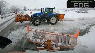 Great snow removal in the Austrian Alps with AgrarvideosLipperhof❄️Winter service in Tyrol asmr [upl. by Niltac837]