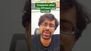 Companies other than KFintech and myCAM KFintech mycam companies mutualsfund [upl. by Essila]