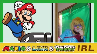 Mario amp Link amp Yoshi in Real Life  Funny Videos ＃29 [upl. by Eiramnwad123]