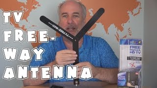 TV FreeWay Review Discreet TV Antenna  A Closer Look [upl. by Aim]