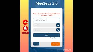 TS Meeseva LOGIN creation In telugu open Meeseva Center Login password [upl. by Adelric914]