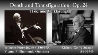 R Strauss Death and Transfiguration Furtwängler amp VPO 1950 R シュトラウス 死と変容 フルトヴェングラー [upl. by Eelamme]