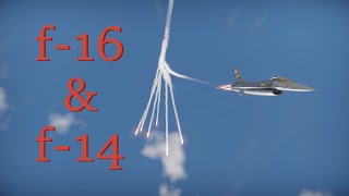 f14 amp f16 memory War Thunder [upl. by Jarrad564]