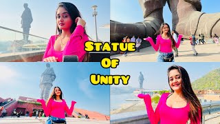 WOW Statue of Unity Tallest statue in World Tour  Bindass kavya Family Holiday Trip to Gujarat [upl. by Omarr438]